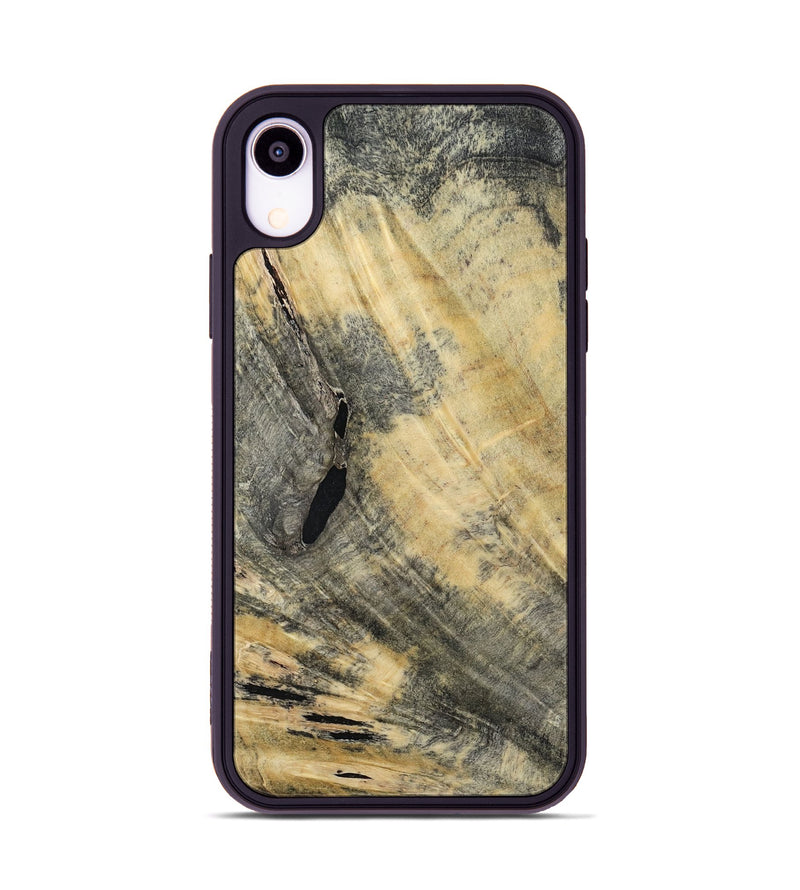 iPhone Xr Wood Phone Case - Golden (Wood Burl, 794840)