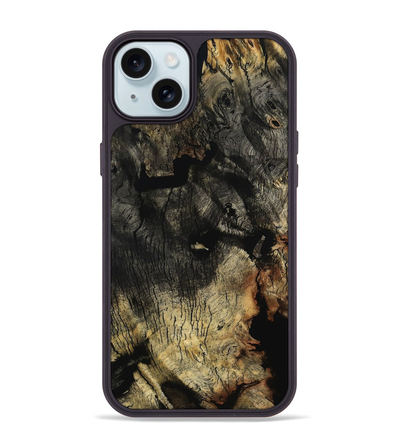 iPhone 15 Plus Wood Phone Case - Bruno (Wood Burl, 794842)