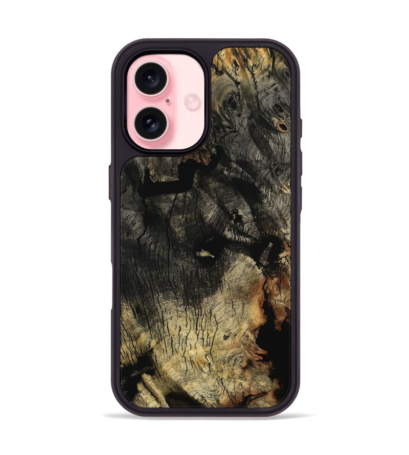 iPhone 16 Wood Phone Case - Bruno (Wood Burl, 794842)
