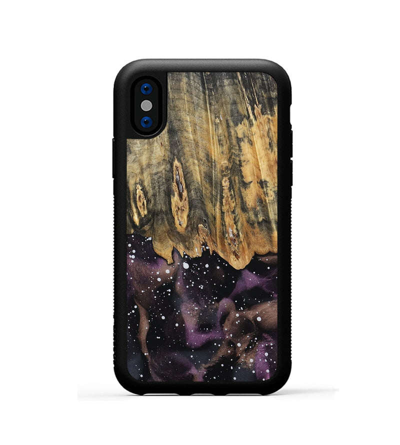 iPhone Xs Wood Phone Case - Leora (Cosmos, 794853)