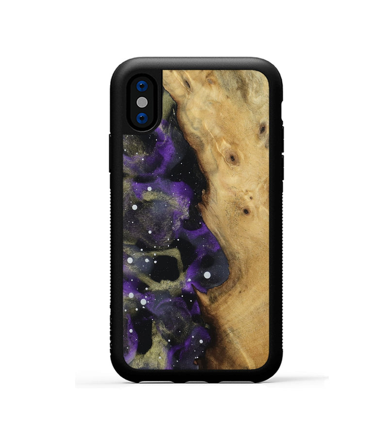 iPhone Xs Wood Phone Case - Alvin (Cosmos, 794891)