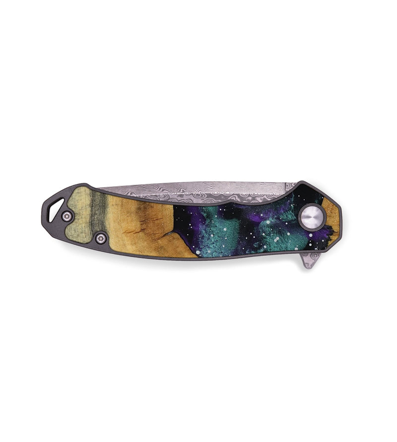 EDC Wood Pocket Knife - Halo (Cosmos, 794919)