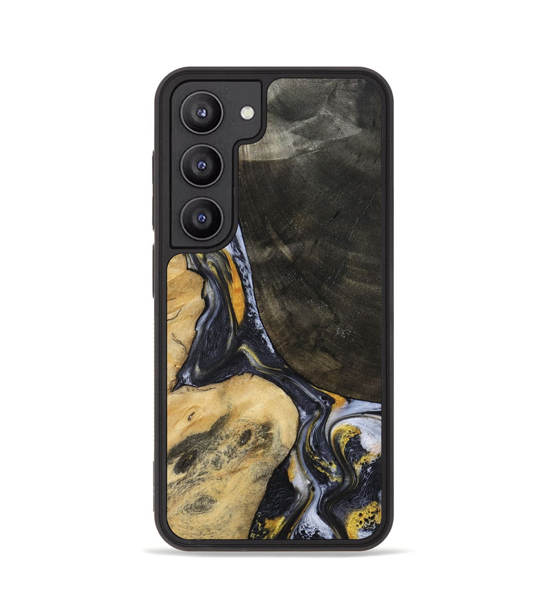 Galaxy S23 Wood Phone Case - Boone (Black & White, 794932)