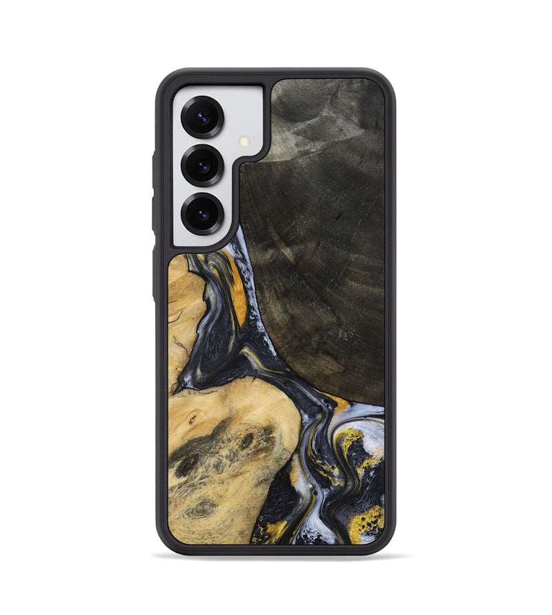 Galaxy S25 Wood Phone Case - Boone (Black & White, 794932)