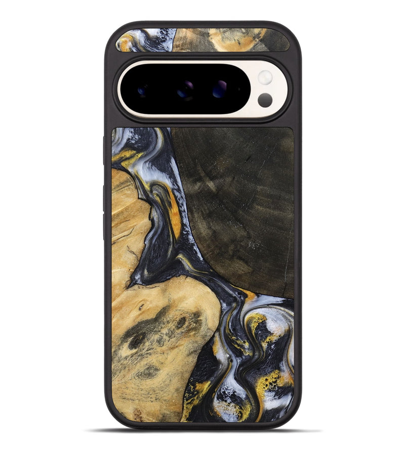 Pixel 9 Pro XL Wood Phone Case - Boone (Black & White, 794932)