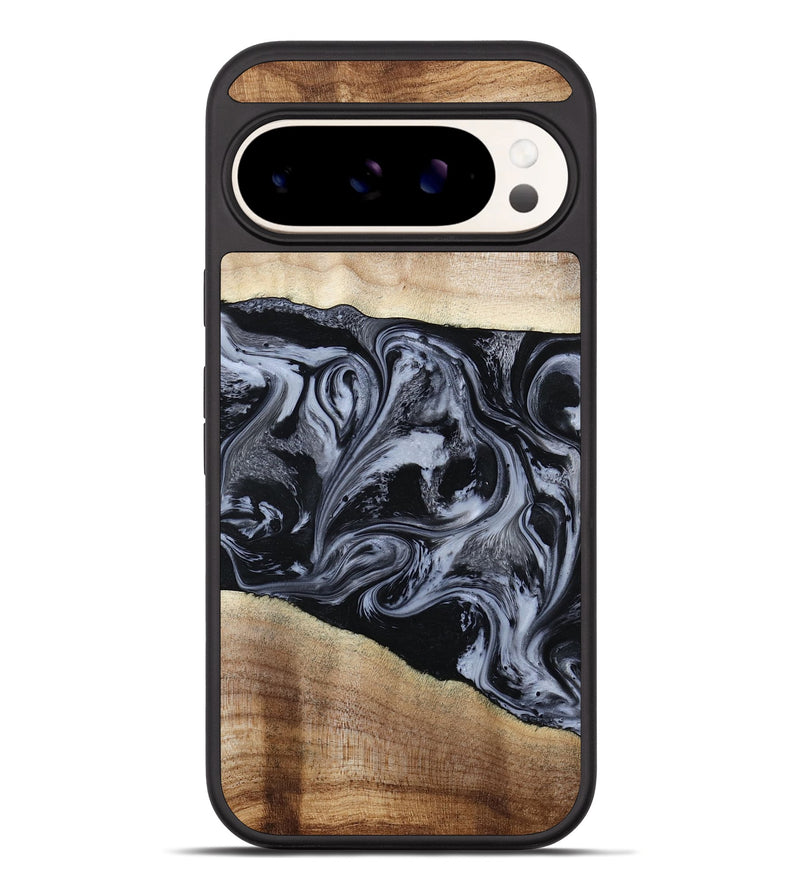 Pixel 10 Pro XL Wood Phone Case - Sheree (Black & White, 794940)