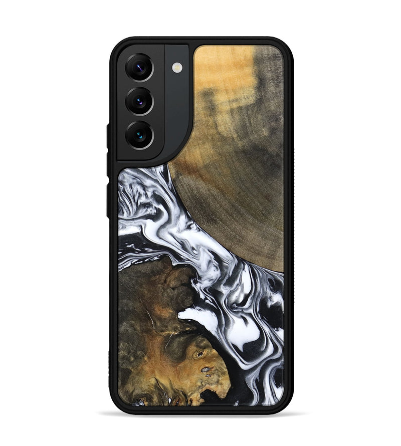 Galaxy S22 Plus Wood Phone Case - Willow (Black & White, 794944)