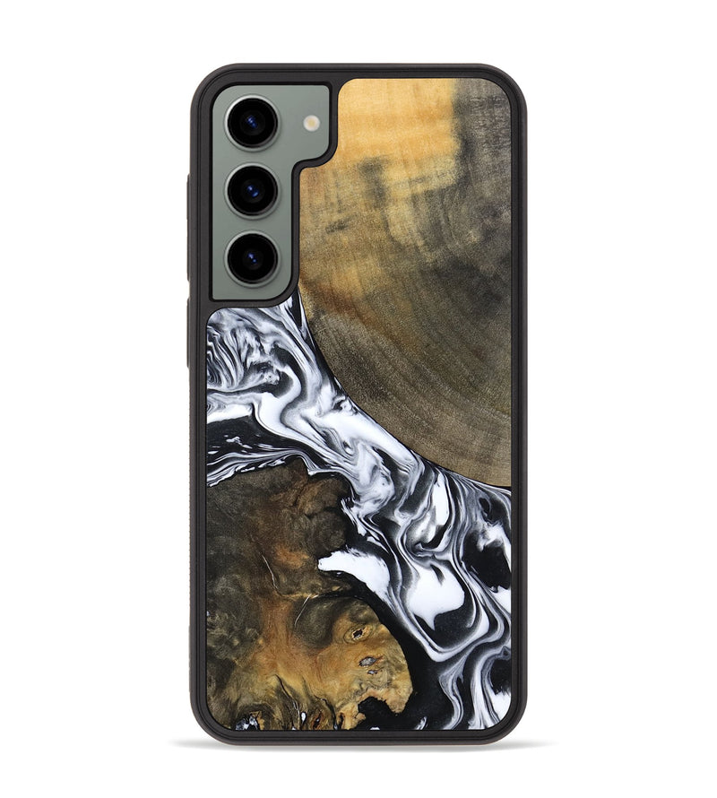 Galaxy S23 Plus Wood Phone Case - Willow (Black & White, 794944)