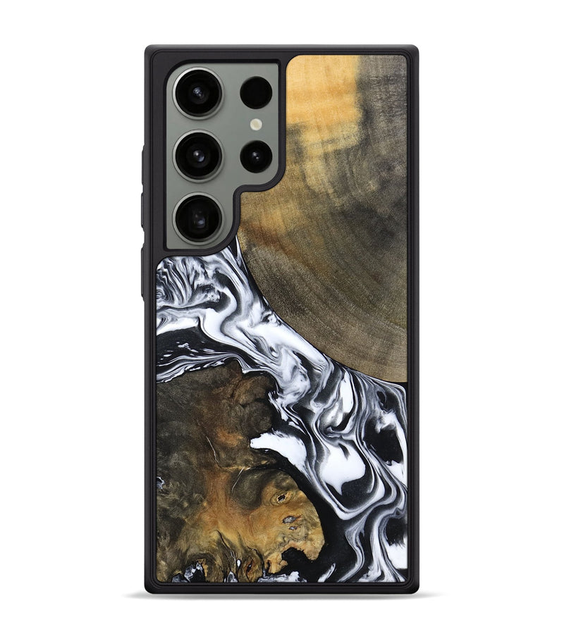 Galaxy S24 Ultra Wood Phone Case - Willow (Black & White, 794944)