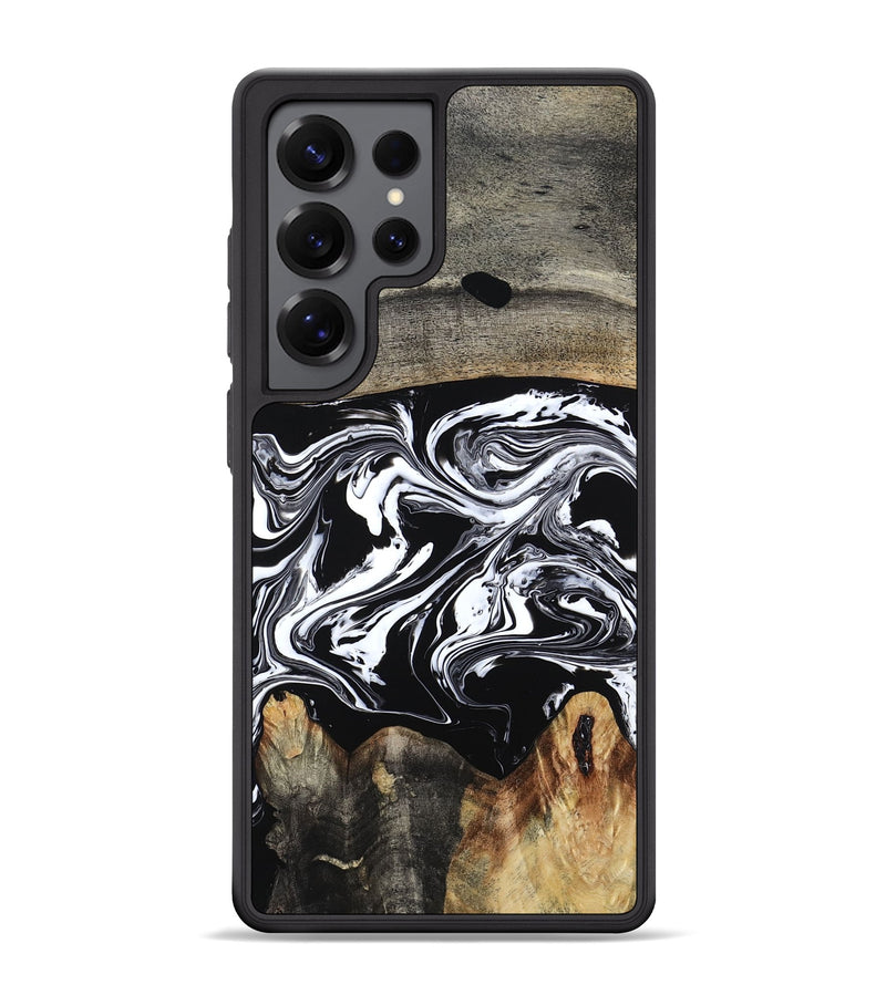 Galaxy S25 Ultra Wood Phone Case - Viva (Black & White, 794946)