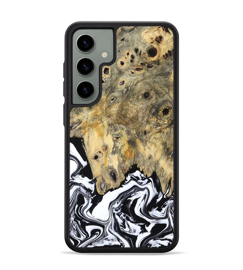 Galaxy S24 Plus Wood Phone Case - Boston (Black & White, 794947)