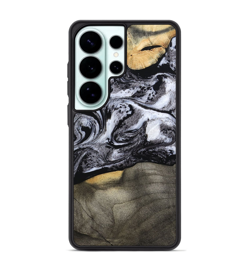 Galaxy S26 Ultra Wood Phone Case - Yaritza (Black & White, 794949)