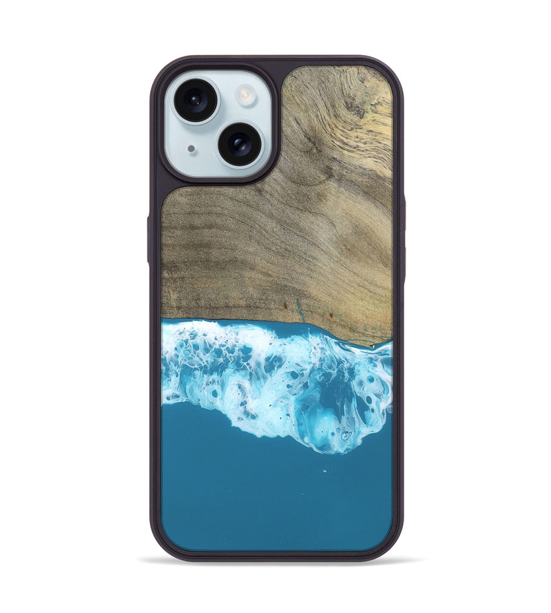 iPhone 15 Wood Phone Case - Trevor (Coastal, 794956)