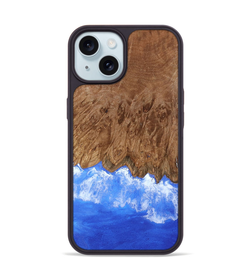 iPhone 15 Wood Phone Case - Melvyn (Coastal, 794988)