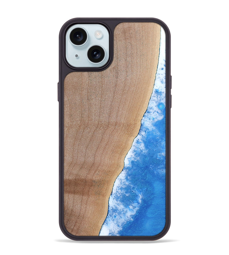 iPhone 15 Plus Wood Phone Case - Eliza (Coastal, 794989)