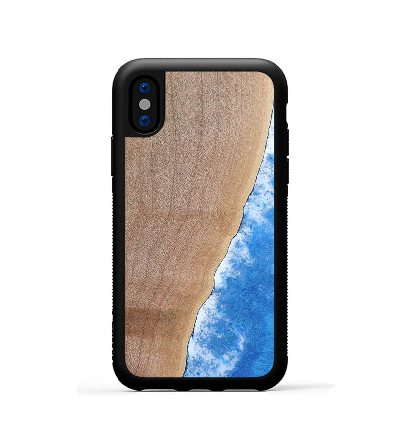 iPhone Xs Wood Phone Case - Eliza (Coastal, 794989)