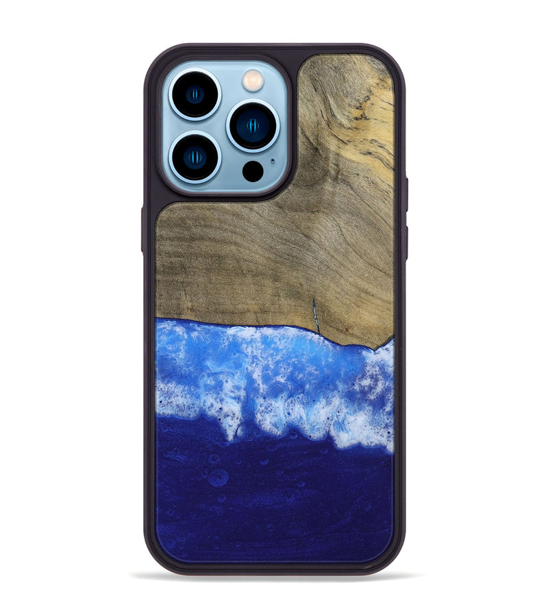iPhone 14 Pro Max Wood Phone Case - Shelva (Coastal, 795019)