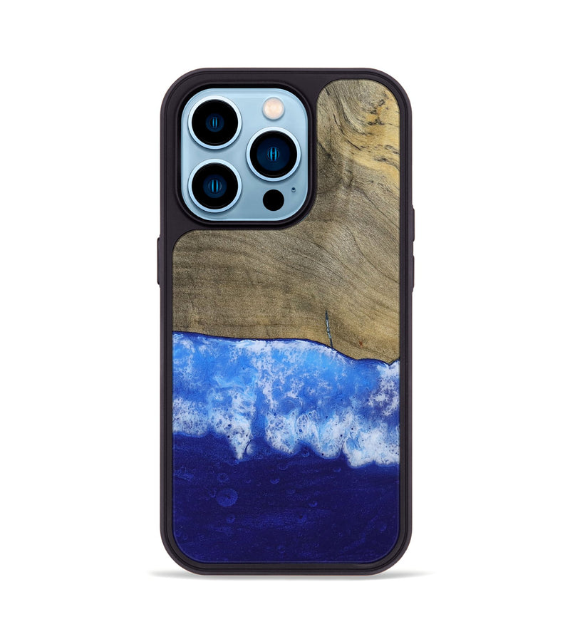 iPhone 14 Pro Wood Phone Case - Shelva (Coastal, 795019)