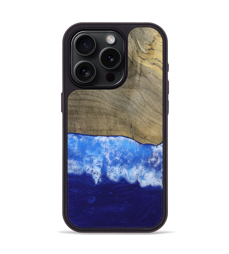 iPhone 15 Pro Wood Phone Case - Shelva (Coastal, 795019)