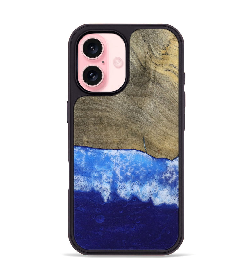 iPhone 16 Wood Phone Case - Shelva (Coastal, 795019)