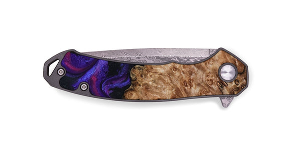 EDC Wood Pocket Knife - Marquez (Purple, 795060)