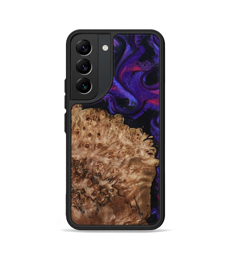 Galaxy S22 Wood Phone Case - Marquez (Purple, 795060)