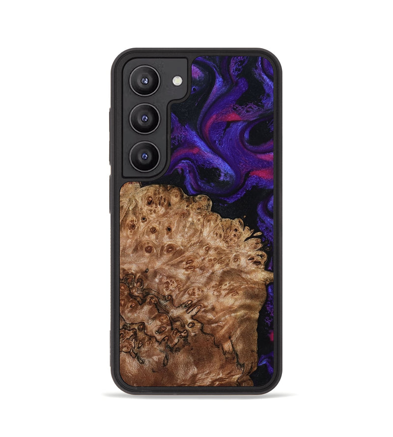 Galaxy S23 Wood Phone Case - Marquez (Purple, 795060)