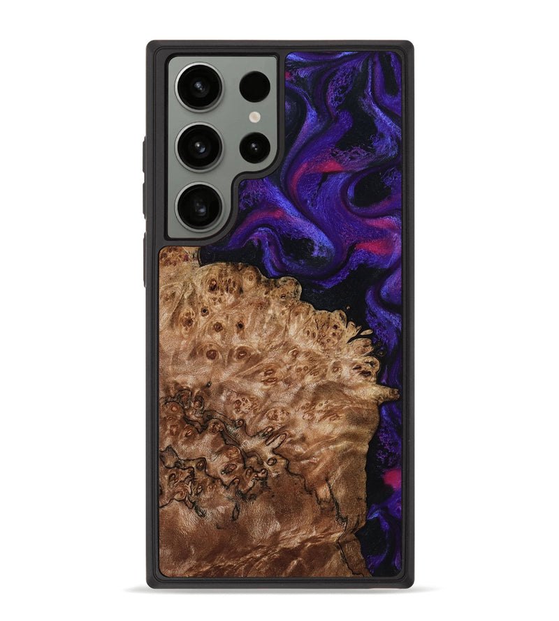 Galaxy S23 Ultra Wood Phone Case - Marquez (Purple, 795060)