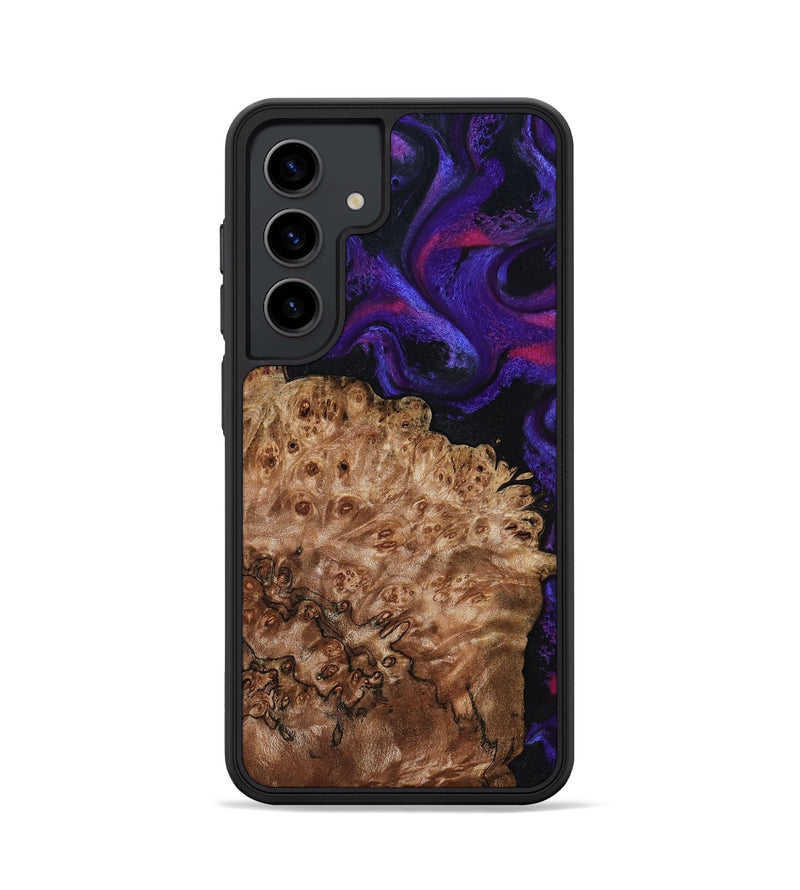Galaxy S24 Wood Phone Case - Marquez (Purple, 795060)
