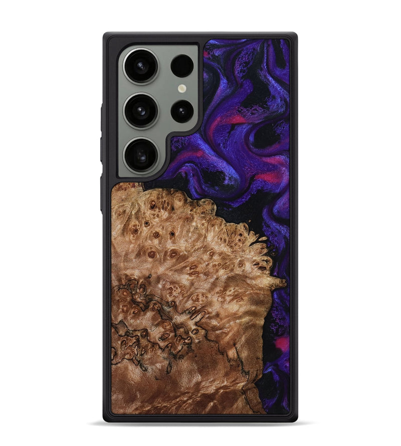Galaxy S24 Ultra Wood Phone Case - Marquez (Purple, 795060)