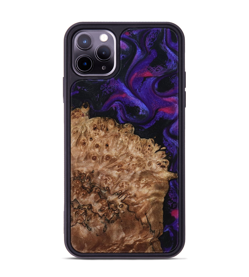 iPhone 11 Pro Max Wood Phone Case - Marquez (Purple, 795060)