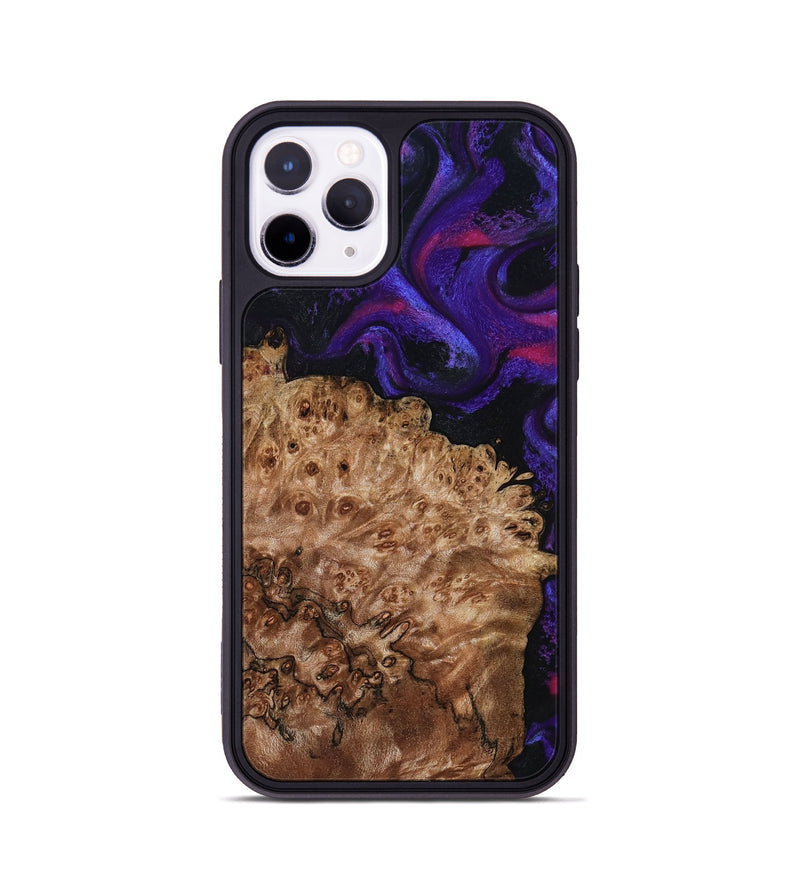 iPhone 11 Pro Wood Phone Case - Marquez (Purple, 795060)