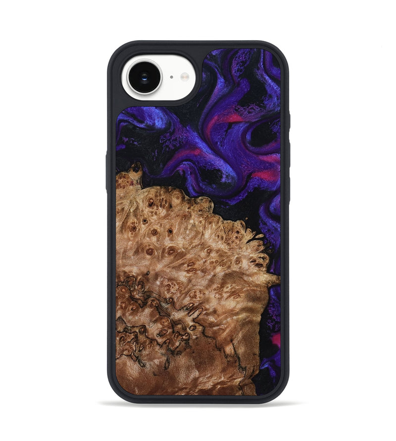 iPhone 16e Wood Phone Case - Marquez (Purple, 795060)
