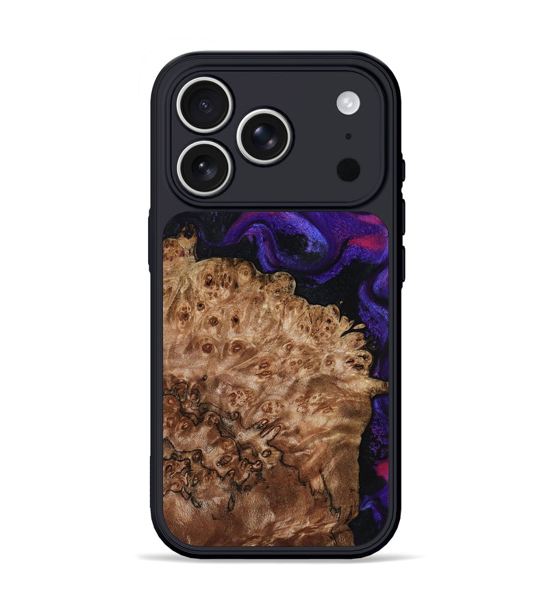 iPhone 17 Pro Wood Phone Case - Marquez (Purple, 795060)