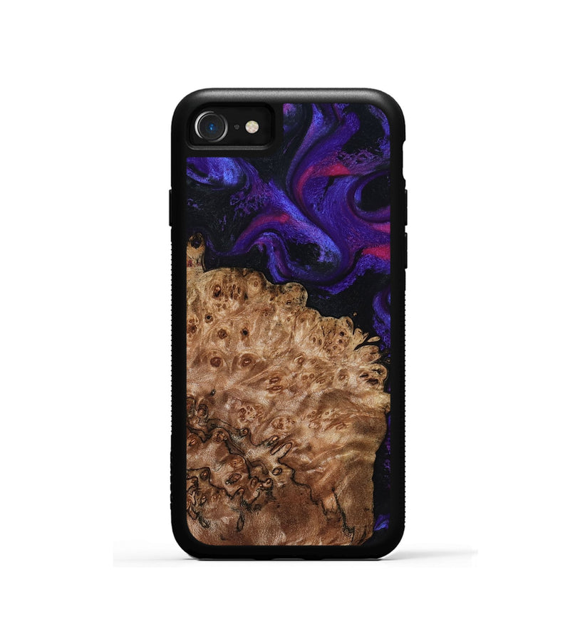 iPhone SE Wood Phone Case - Marquez (Purple, 795060)