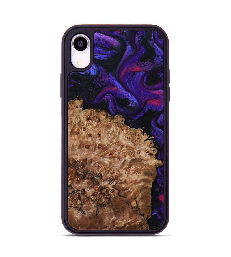 iPhone Xr Wood Phone Case - Marquez (Purple, 795060)