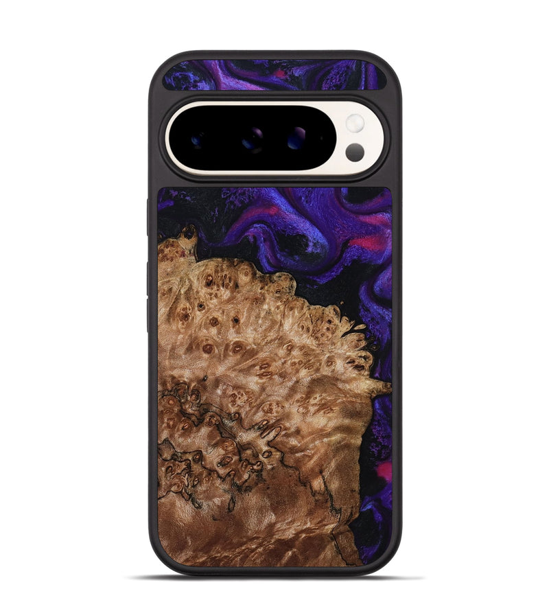 Pixel 9 Wood Phone Case - Marquez (Purple, 795060)