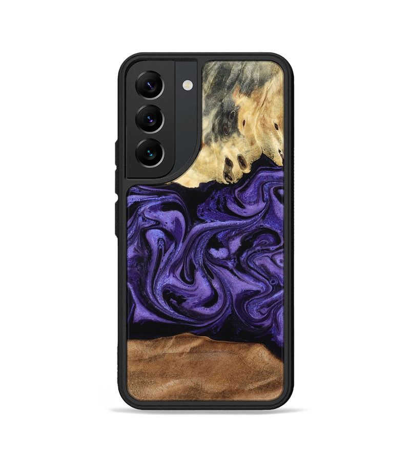 Galaxy S22 Wood Phone Case - Damion (Purple, 795062)