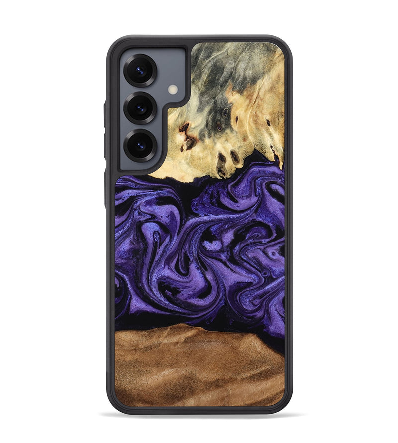 Galaxy S25 Plus Wood Phone Case - Damion (Purple, 795062)