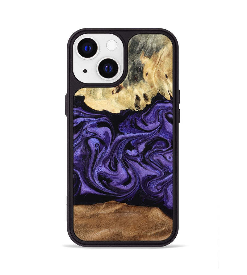 iPhone 13 Wood Phone Case - Damion (Purple, 795062)