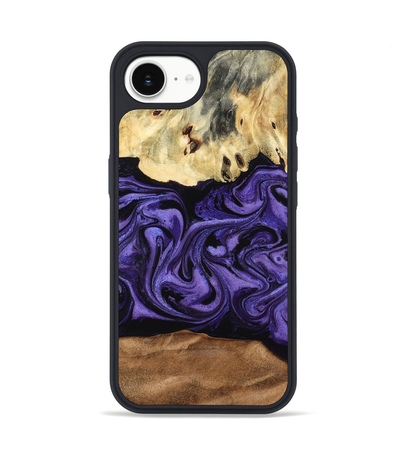 iPhone 16e Wood Phone Case - Damion (Purple, 795062)