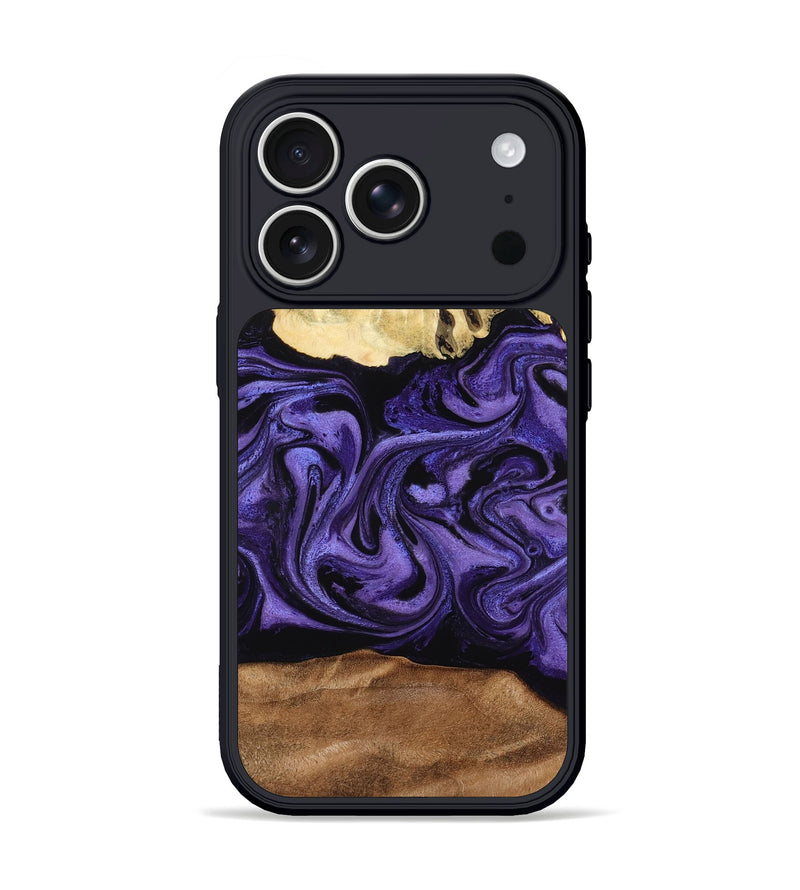 iPhone 17 Pro Wood Phone Case - Damion (Purple, 795062)
