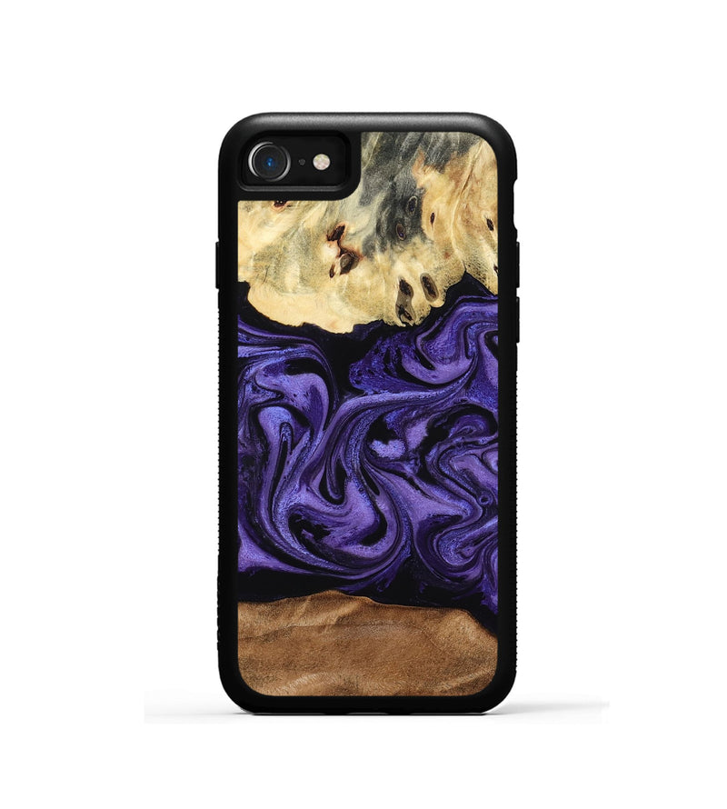 iPhone SE Wood Phone Case - Damion (Purple, 795062)