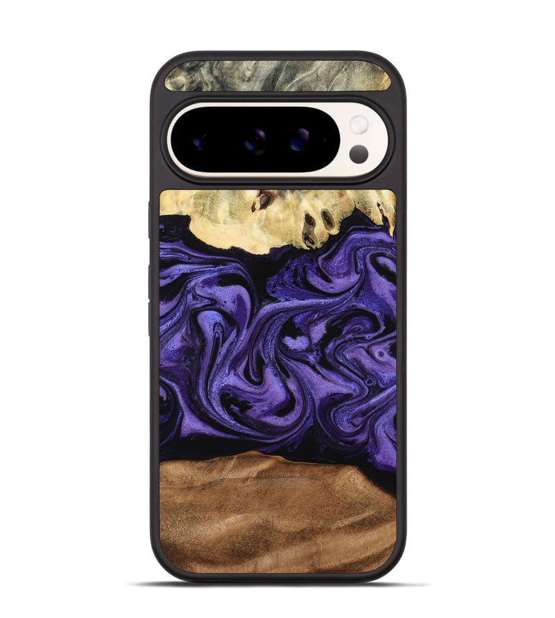 Pixel 9 Pro Wood Phone Case - Damion (Purple, 795062)
