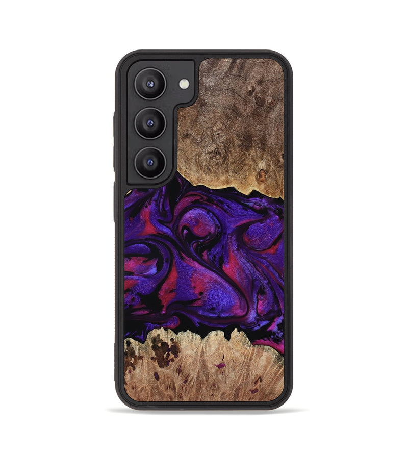 Galaxy S23 Wood Phone Case - Martin (Purple, 795063)