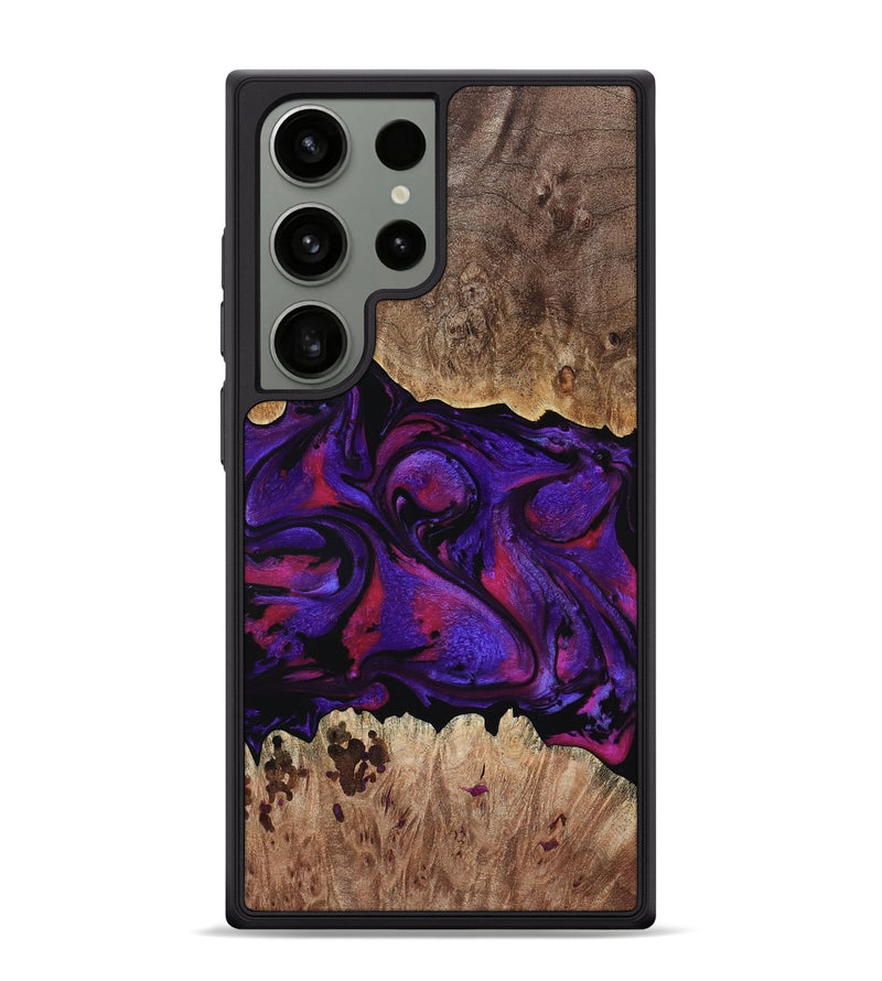 Galaxy S24 Ultra Wood Phone Case - Martin (Purple, 795063)