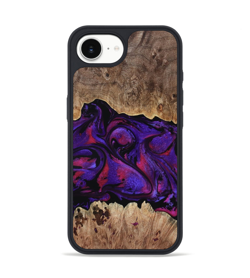 iPhone 16e Wood Phone Case - Martin (Purple, 795063)