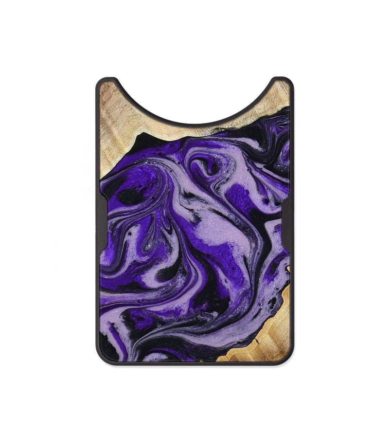 Alloy Wood Wallet - Darrick (Purple, 795068)