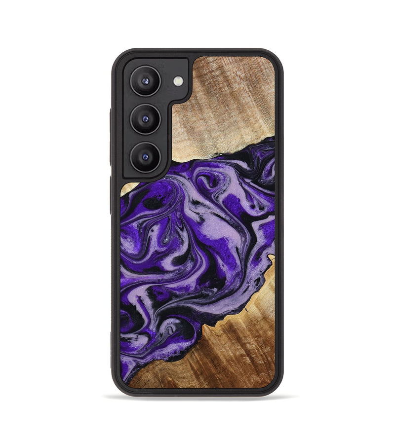 Galaxy S23 Wood Phone Case - Darrick (Purple, 795068)