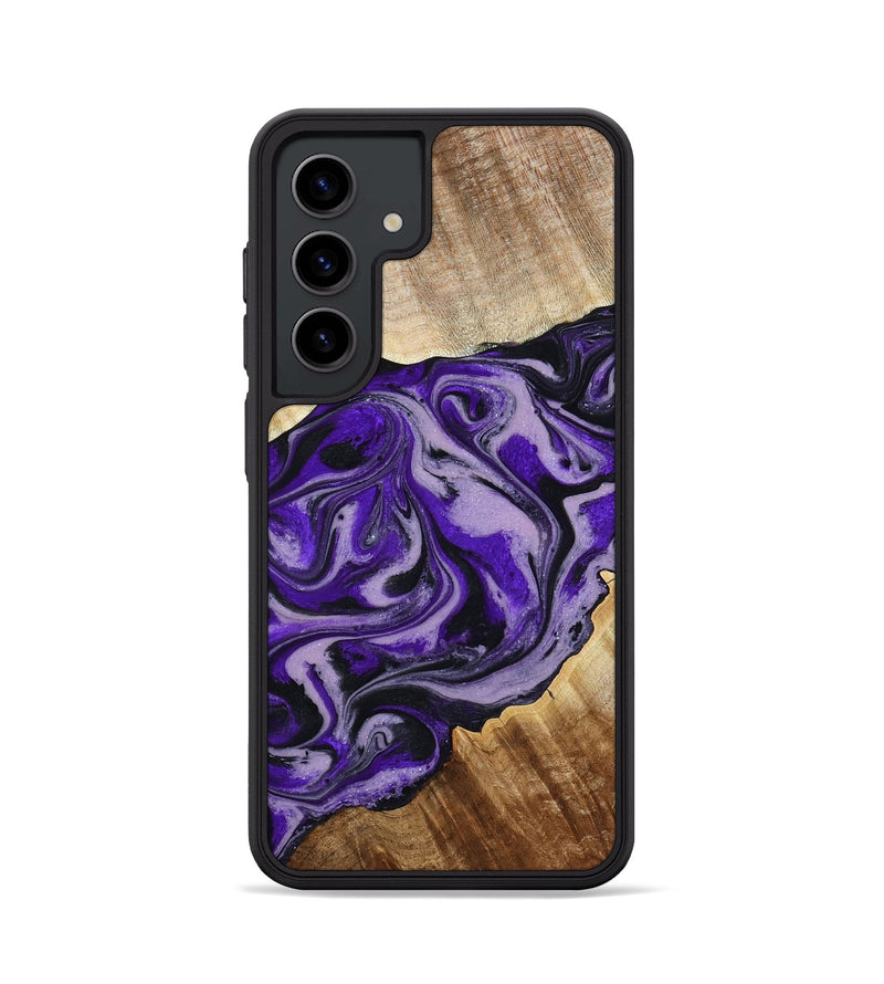 Galaxy S24 Wood Phone Case - Darrick (Purple, 795068)